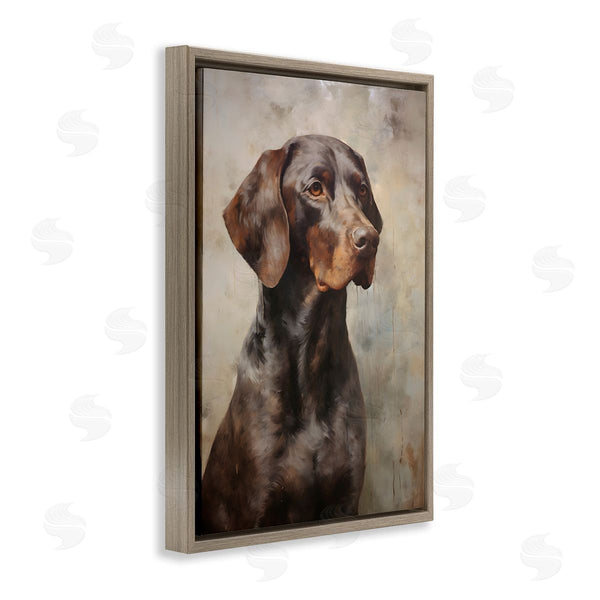 Stupell Industries Petal Prints Design | Brown Labrador Visage