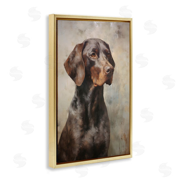 Stupell Industries Petal Prints Design | Brown Labrador Visage