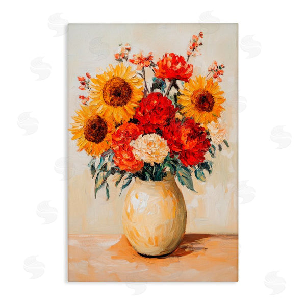 Stupell Industries Petal Prints Design | Charming Bouquet Of Fall Wall Art