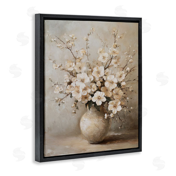 Stupell Industries Petal Prints Design | Cherry Blossoms In Pottery