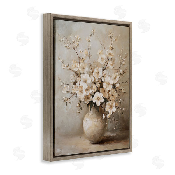 Stupell Industries Petal Prints Design | Cherry Blossoms In Pottery