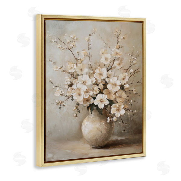 Stupell Industries Petal Prints Design | Cherry Blossoms In Pottery