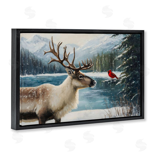 Stupell Industries Petal Prints Design | Christmas Conversation In Wild Wall Art