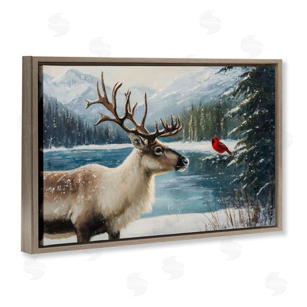 Stupell Industries Petal Prints Design | Christmas Conversation In Wild Wall Art