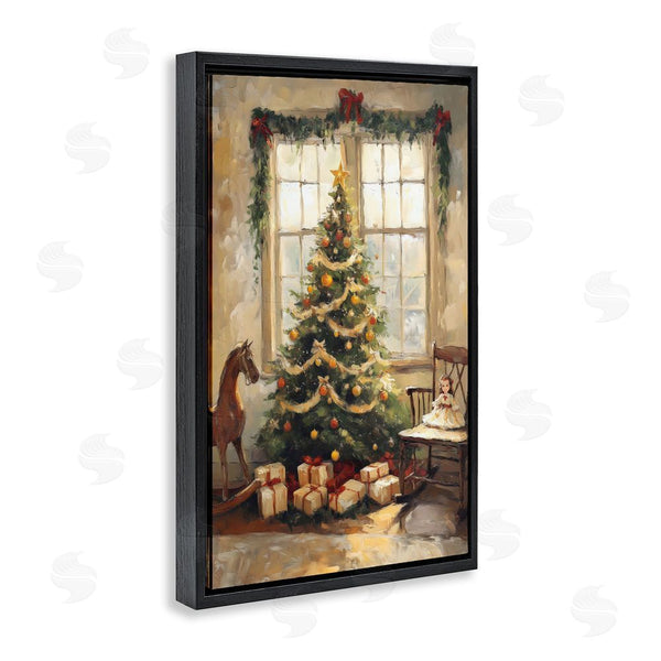 Stupell Industries Petal Prints Design | Christmas Morning Window View Wall Art