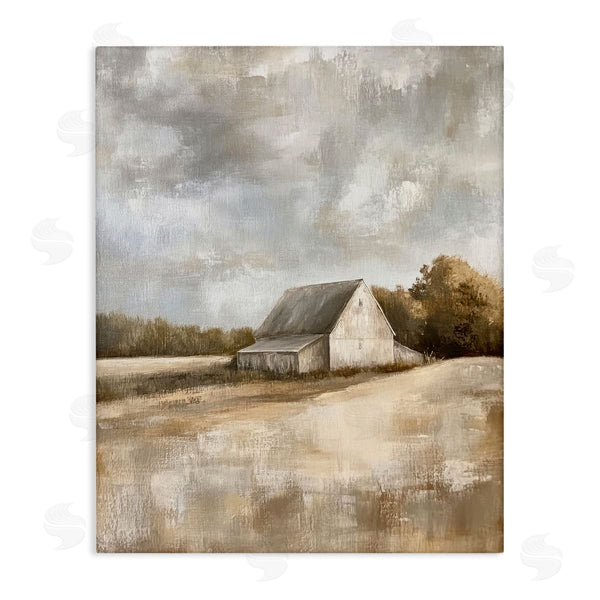 stupell industries Petal Prints Design | Cloudy Farm Landscape