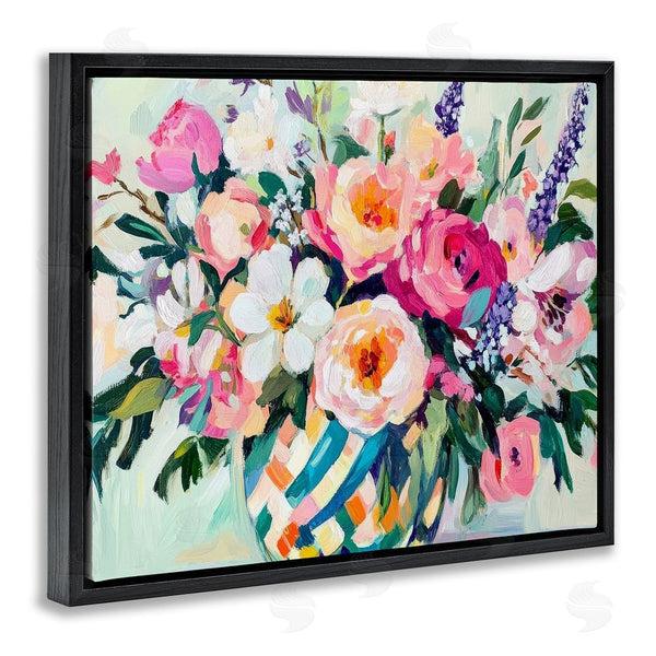 Stupell Industries Petal Prints Design | Colorful Bouquet In Spring Vase Wall Art