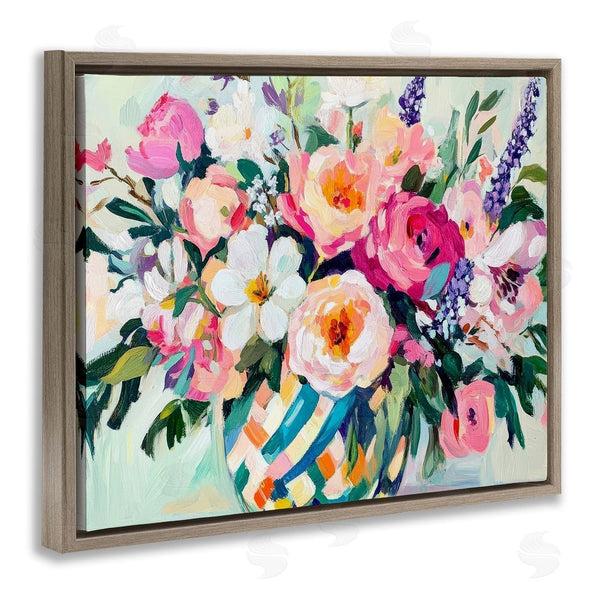 Stupell Industries Petal Prints Design | Colorful Bouquet In Spring Vase Wall Art