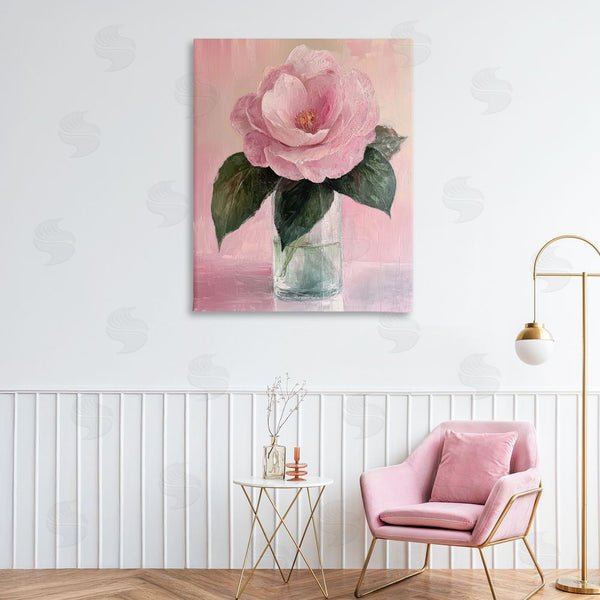 Stupell Industries Petal Prints Design | Coral Flower Pink Blossom Wall Art
