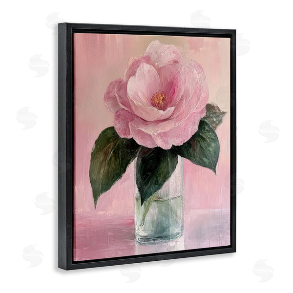 Stupell Industries Petal Prints Design | Coral Flower Pink Blossom Wall Art