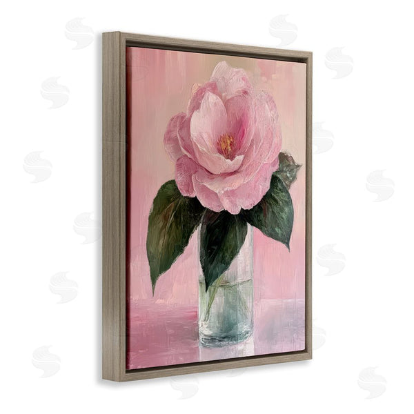 Stupell Industries Petal Prints Design | Coral Flower Pink Blossom Wall Art