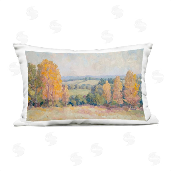 Stupell Industries Petal Prints Design | Countryside In Autumn Printed Throw Pillow