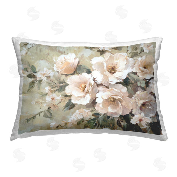 stupell industries Petal Prints Design | Cream Dynamic Florals