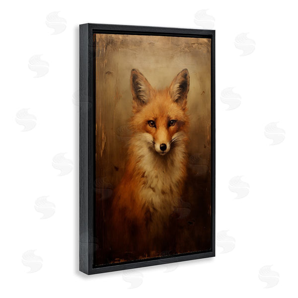Stupell Industries Petal Prints Design | Dark Fox Visage Wall Art