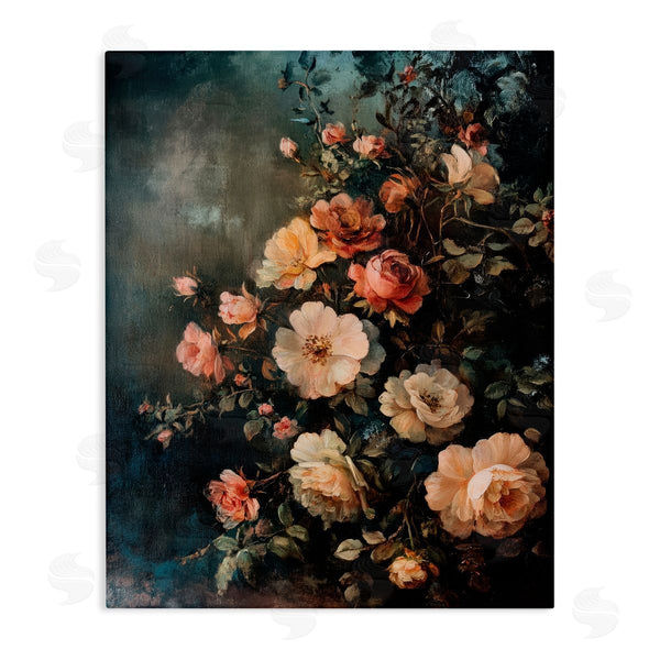 stupell industries Petal Prints Design | Dark Rose Florals