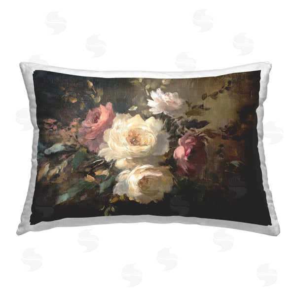 stupell industries Petal Prints Design | Dark Still Life Roses