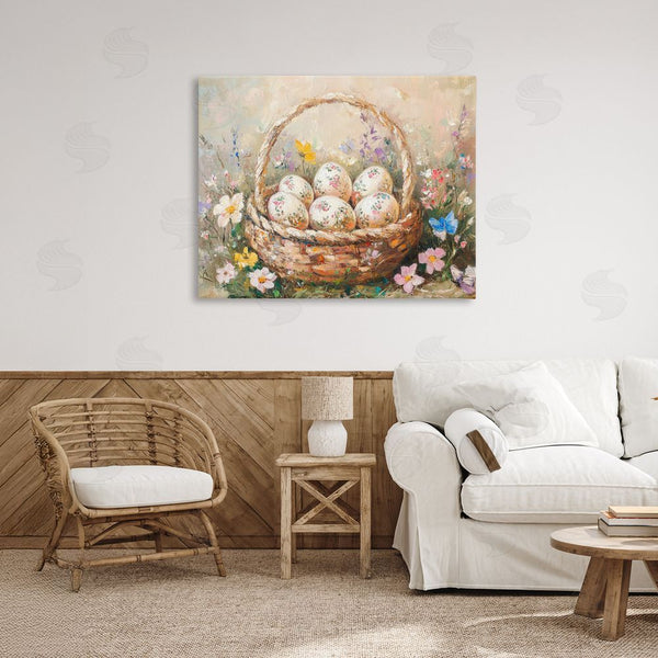 Stupell Industries Petal Prints Design | Delicate Flowers For Easter Wall Art