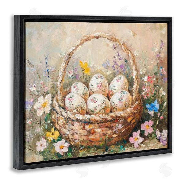 Stupell Industries Petal Prints Design | Delicate Flowers For Easter Wall Art