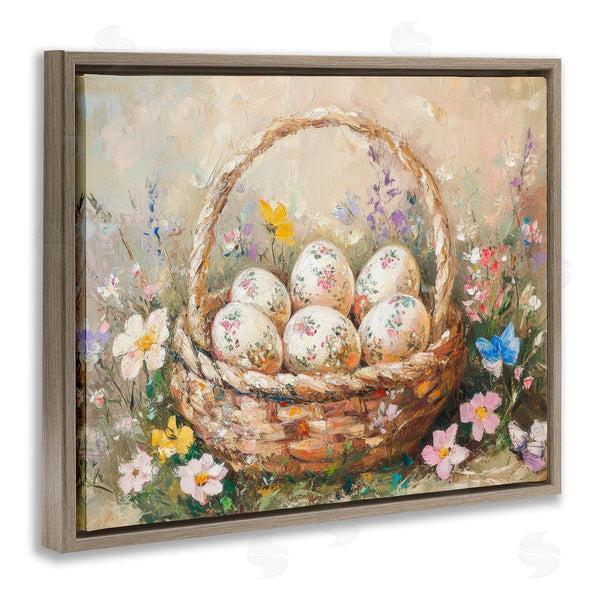 Stupell Industries Petal Prints Design | Delicate Flowers For Easter Wall Art