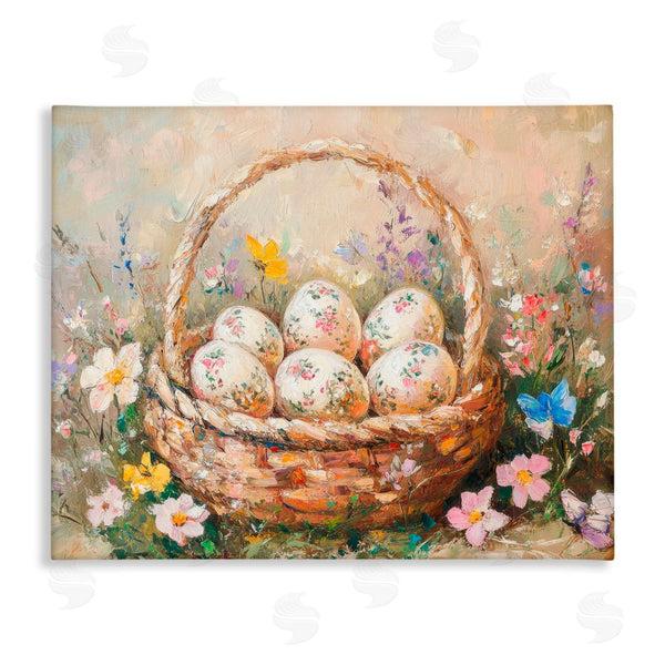 stupell industries Petal Prints Design | Delicate Flowers for Easter Wall Art