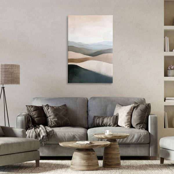 Stupell Industries Petal Prints Design | Desert Dunes Layered Hills Wall Art