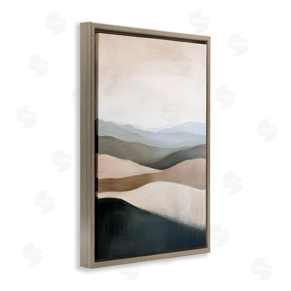 Stupell Industries Petal Prints Design | Desert Dunes Layered Hills Wall Art