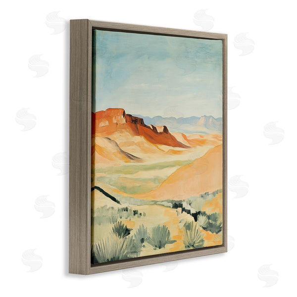 Stupell Industries Petal Prints Design | Desert Mounds Landscape
