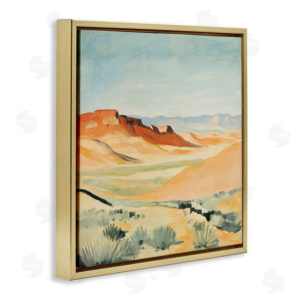 Stupell Industries Petal Prints Design | Desert Mounds Landscape