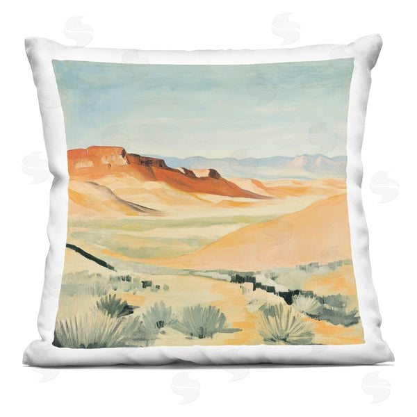 stupell industries Petal Prints Design | Desert Mounds Landscape Printed Throw Pillow