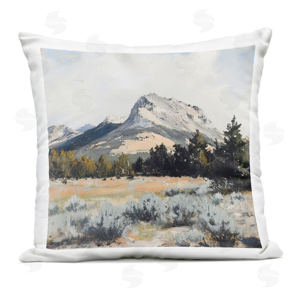 Stupell Industries Petal Prints Design | Desert Mountains And Forest Landscape Printed Throw Pillow