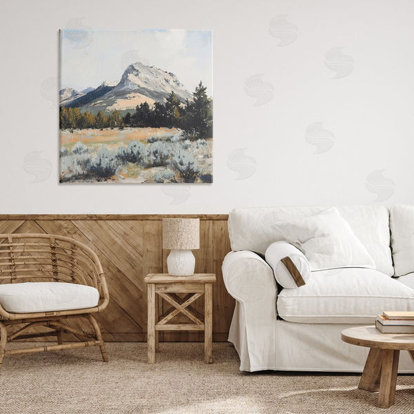 Stupell Industries Petal Prints Design | Desert Mountains And Forest Landscape Wall Art