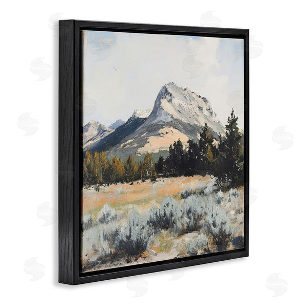 Stupell Industries Petal Prints Design | Desert Mountains And Forest Landscape Wall Art