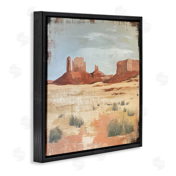 Stupell Industries Petal Prints Design | Desert Postcard Mesa