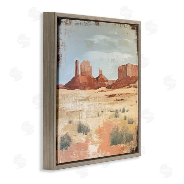Stupell Industries Petal Prints Design | Desert Postcard Mesa