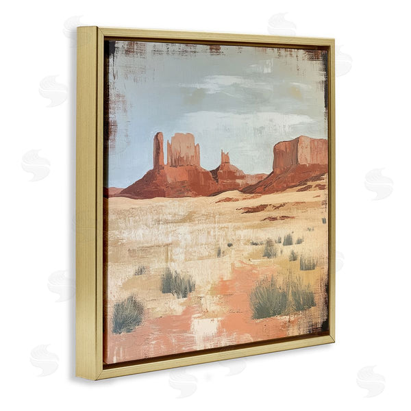 Stupell Industries Petal Prints Design | Desert Postcard Mesa