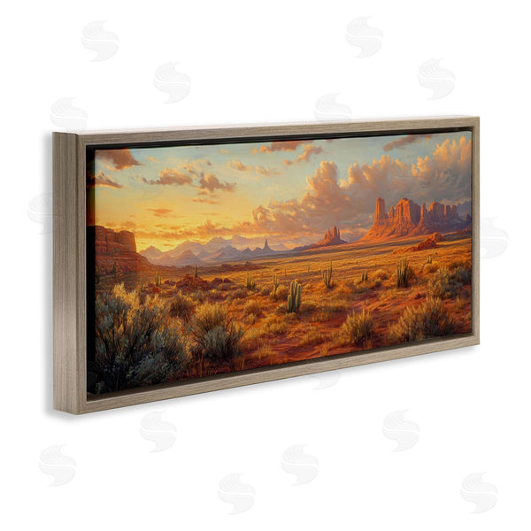 Stupell Industries Petal Prints Design | Distant Plateau Canyon