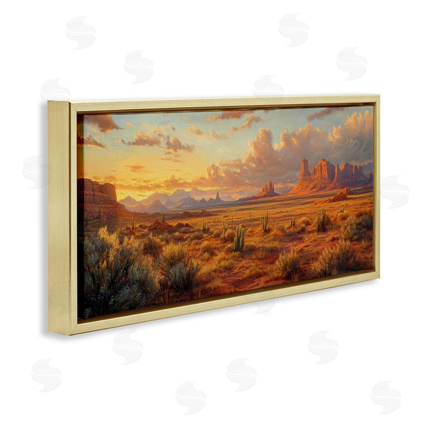 Stupell Industries Petal Prints Design | Distant Plateau Canyon
