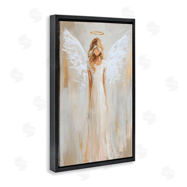 Stupell Industries Petal Prints Design | Divine White Robe Angel Wall Art