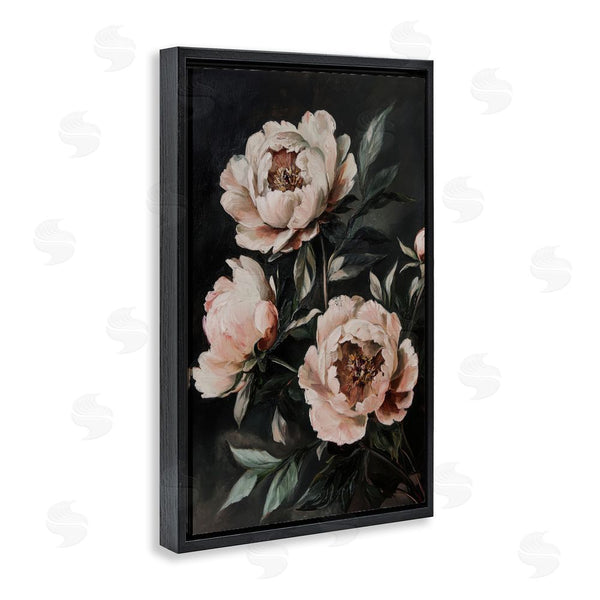 Stupell Industries Petal Prints Design | Dusty Pink Roses Floral Painting Wall Art