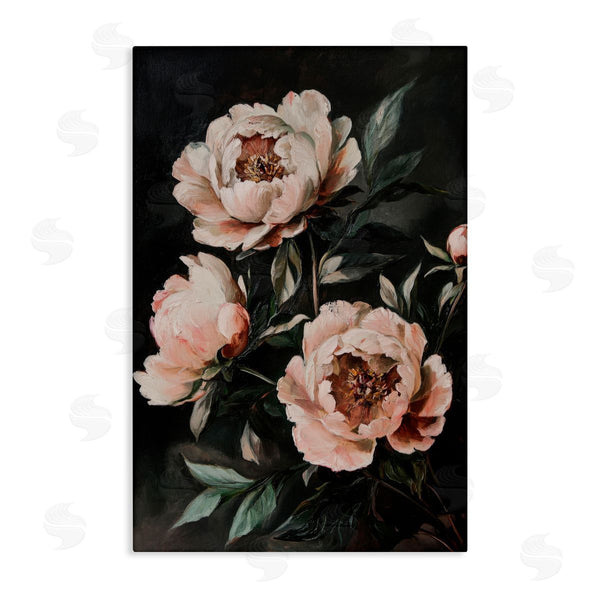 stupell industries Petal Prints Design | Dusty Pink Roses Floral Painting Wall Art