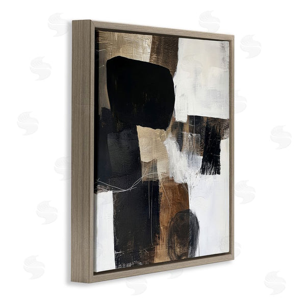 Stupell Industries Petal Prints Design | Earthly Hues Abstract Design Wall Art