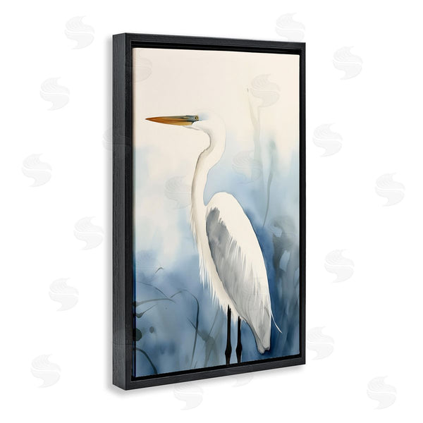 Stupell Industries Petal Prints Design | Egret Beach Bird