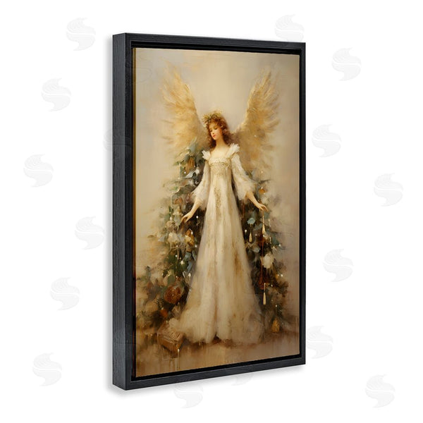 Stupell Industries Petal Prints Design | Ethereal Holiday Angel Wall Art