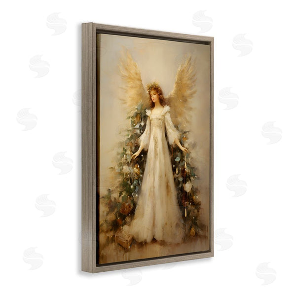 Stupell Industries Petal Prints Design | Ethereal Holiday Angel Wall Art