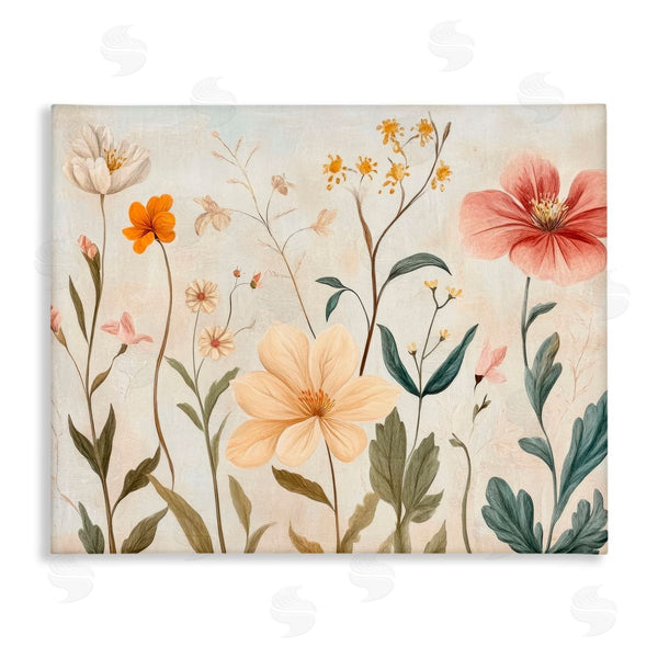 stupell industries Petal Prints Design | Faint Florals Foliage