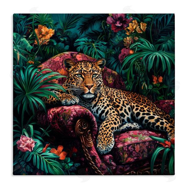 stupell industries Petal Prints Design | Fashionable Leopard in Jungle Wall Art