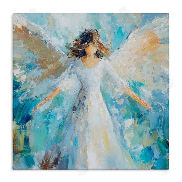 stupell industries Petal Prints Design | Flying Glory Angel Wall Art