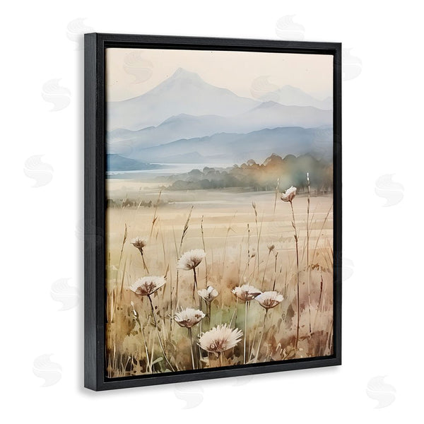 Stupell Industries Petal Prints Design | Foggy Peaks Landscape Wall Art