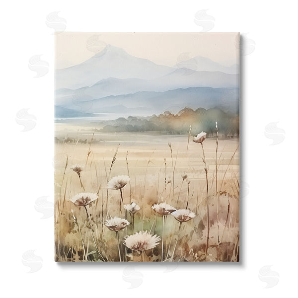 stupell industries Petal Prints Design | Foggy Peaks Landscape Wall Art