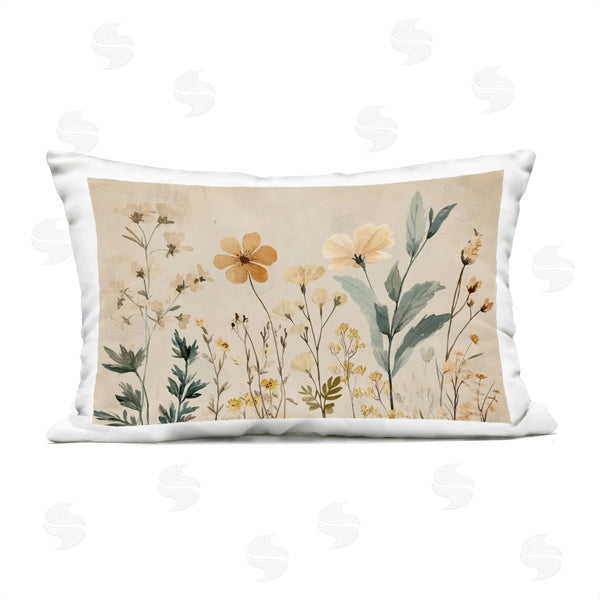 Stupell Industries Petal Prints Design | Free Flowers Foliage Printed Throw Pillow